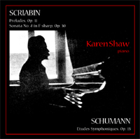 Karen Shaw Scriabin CD